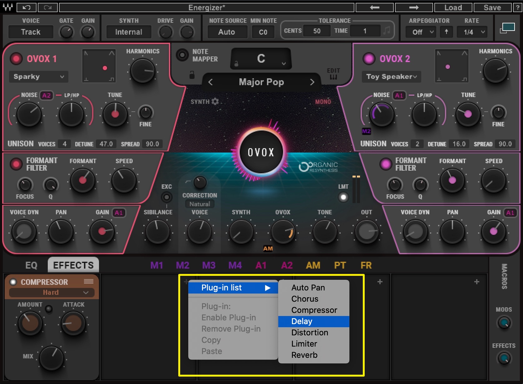 OVox Effect