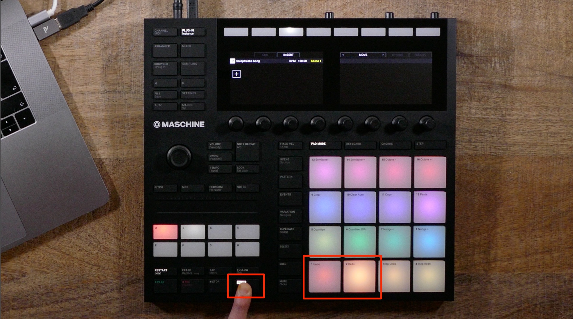 Undo/Redo Maschine MK3