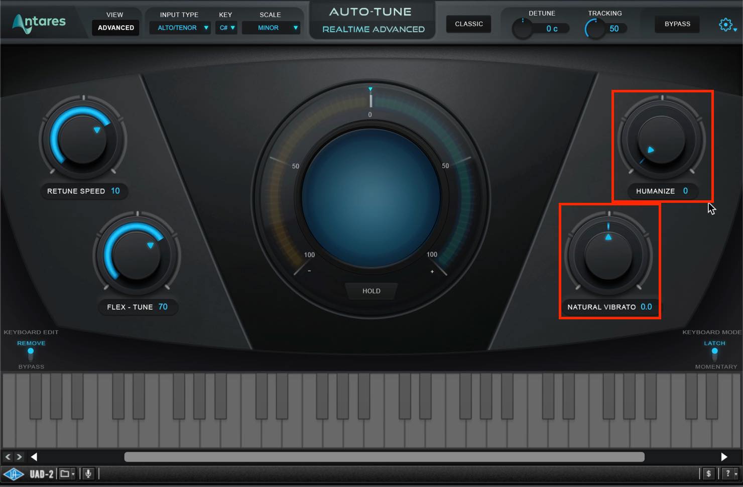 humanize, natural vibrato