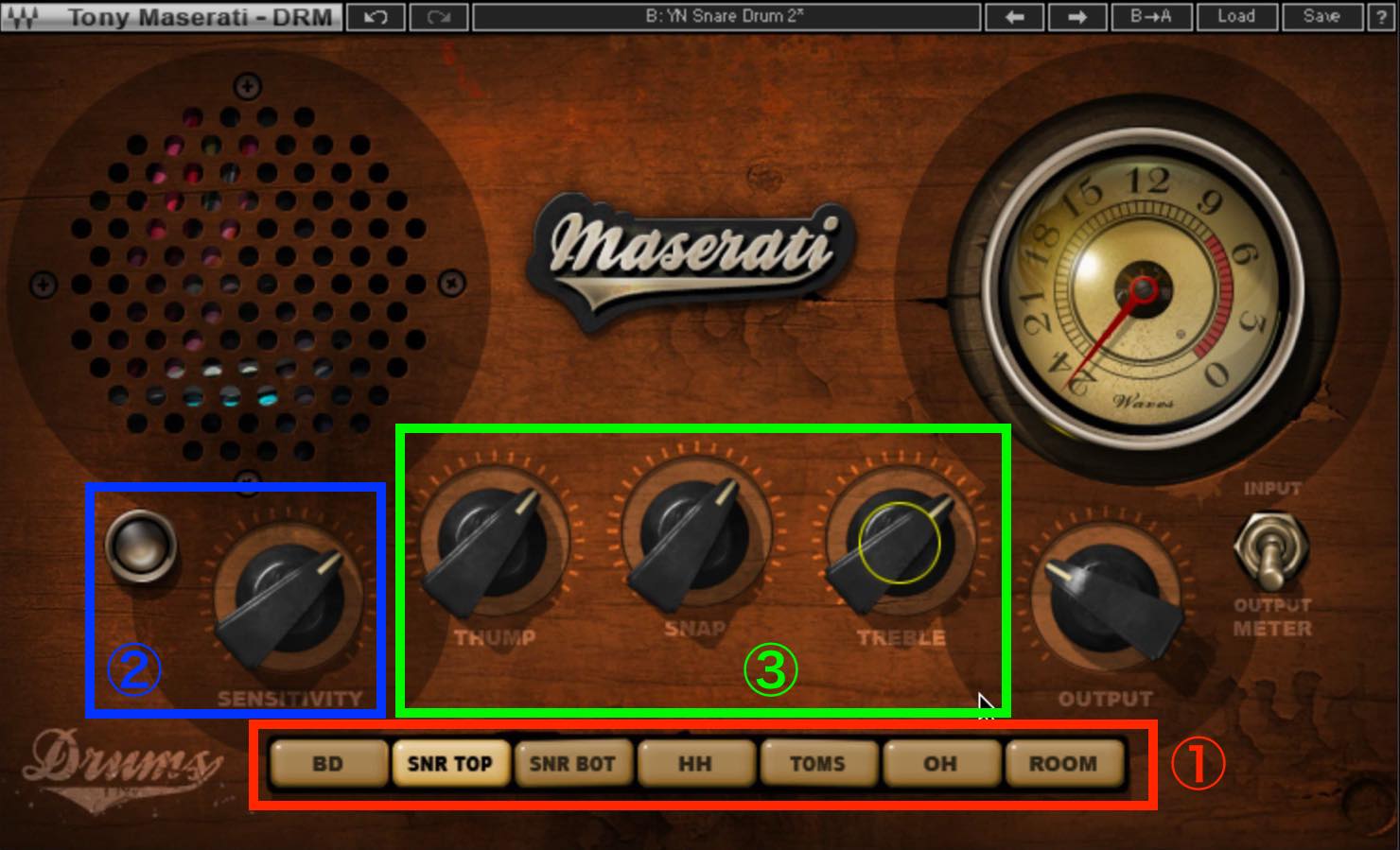 Maserati parameter