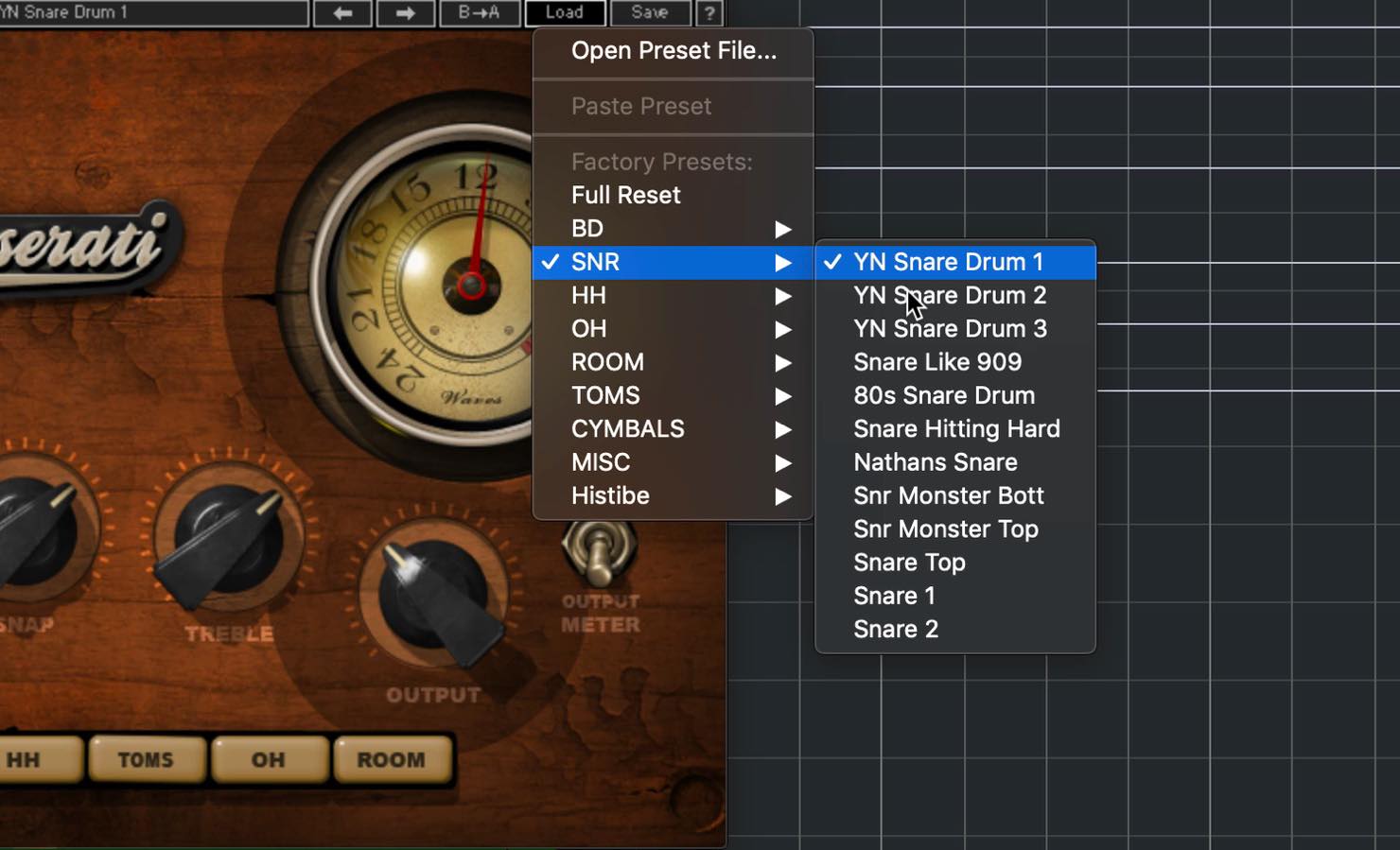 Maserati preset