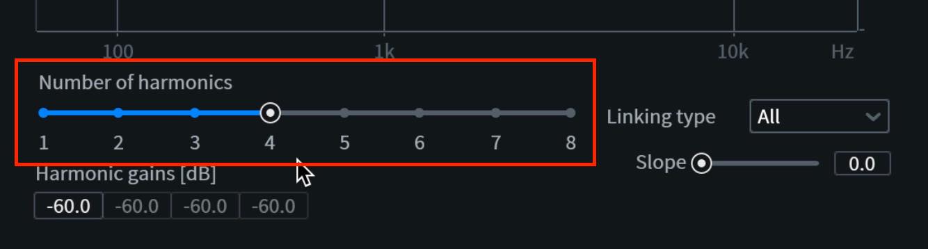 Number of Harmonics