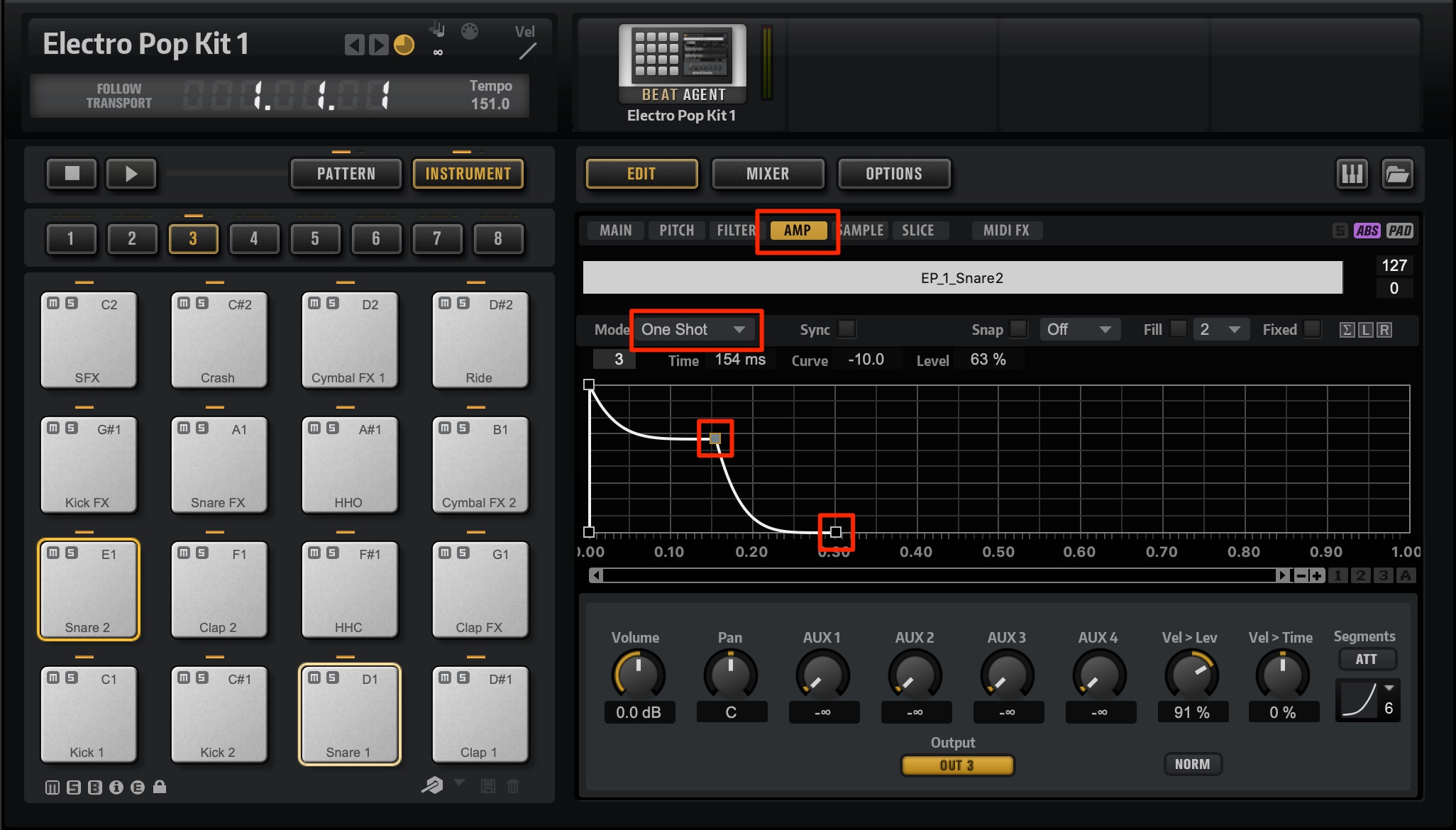 Snare AMP