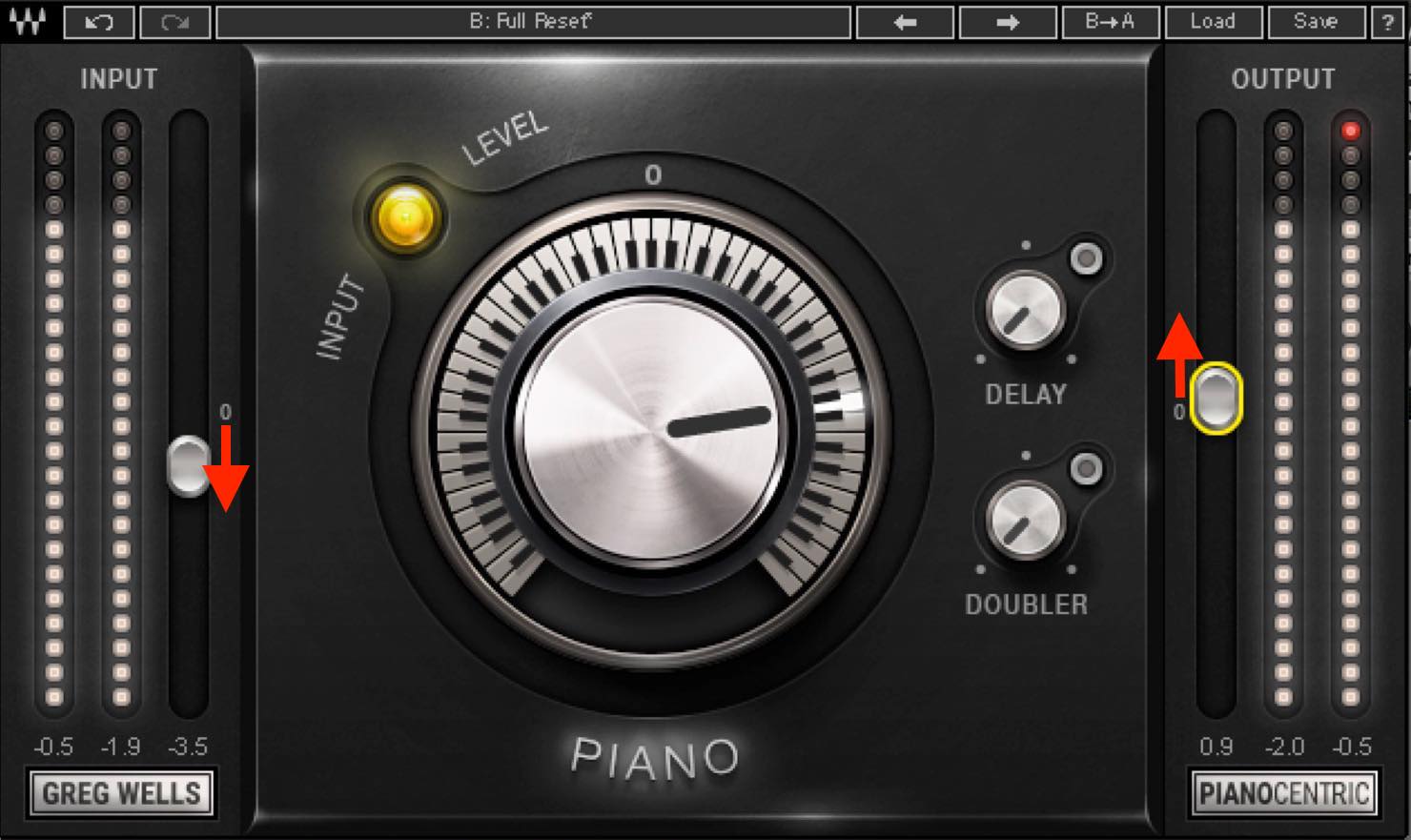 piano input output