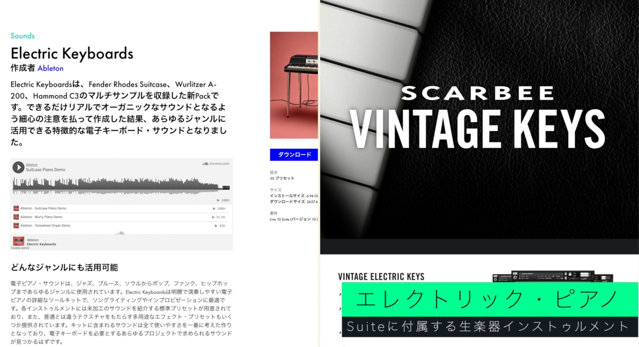 Scarbee vs Electric Kehyboards