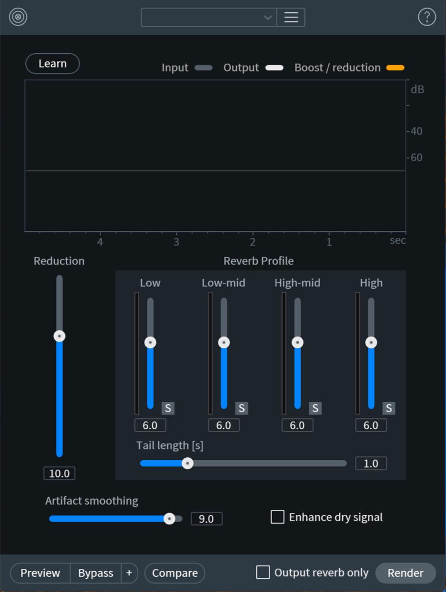 de-reverb