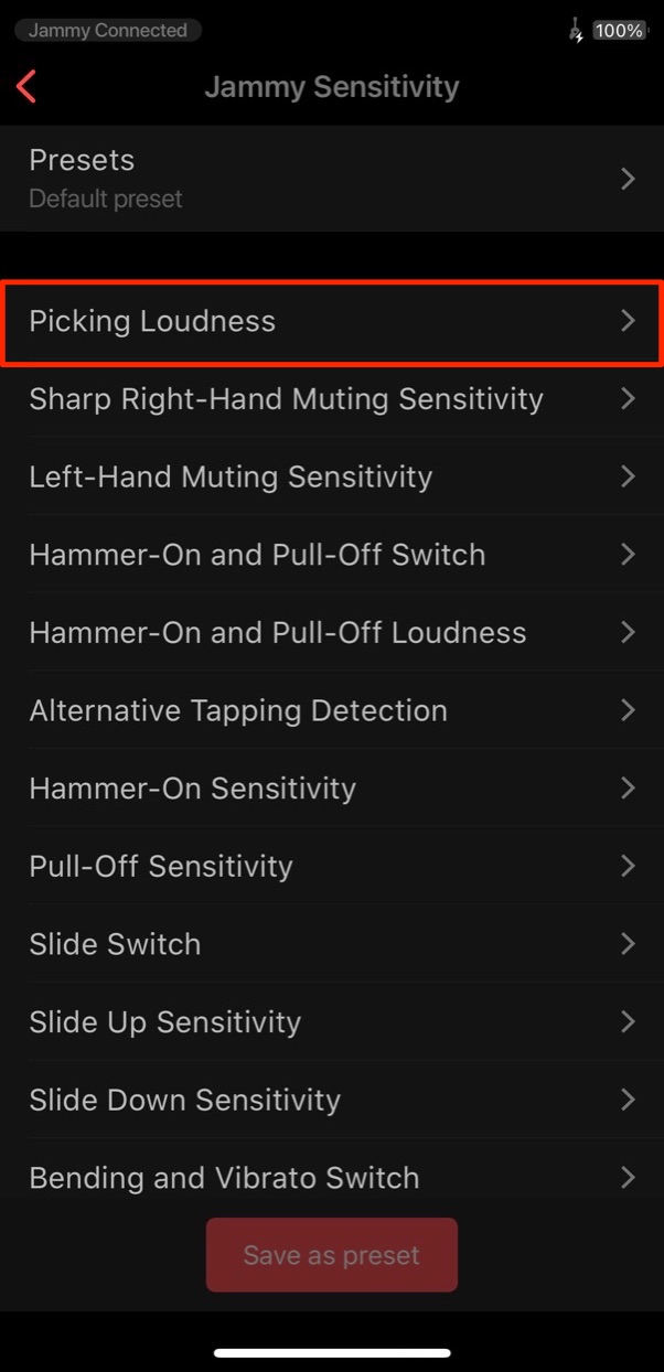 Picking_Loudness