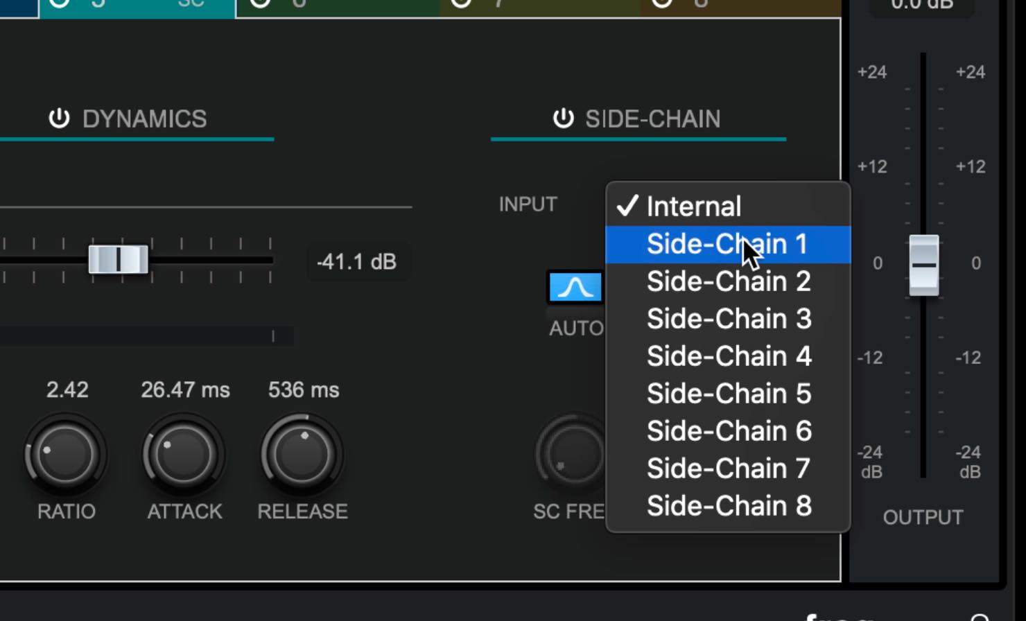 side chain
