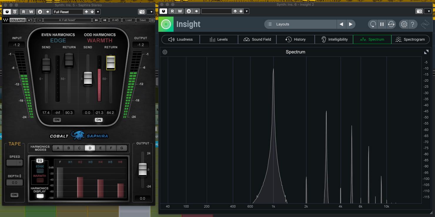 odd harmonics
