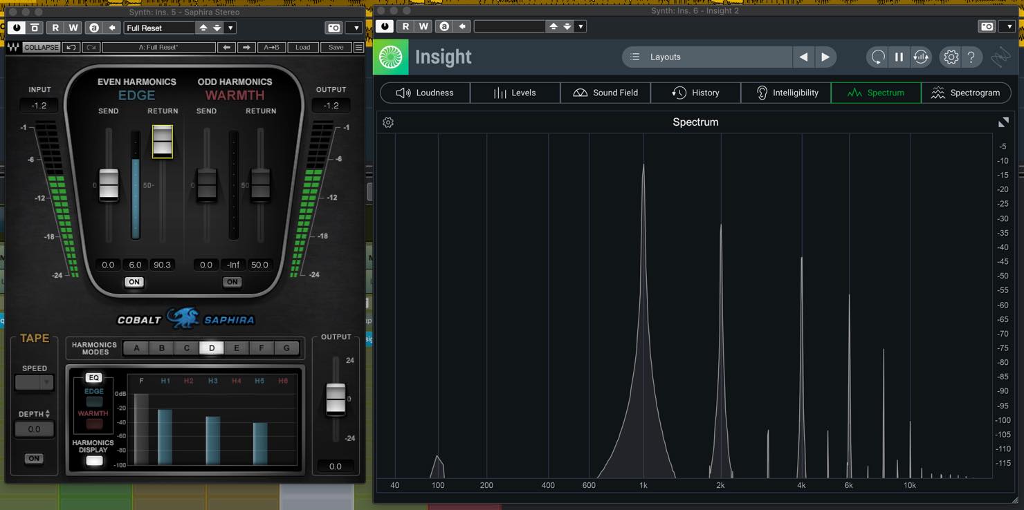 even harmonics