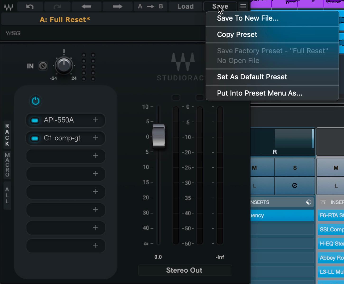 StudioRack preset