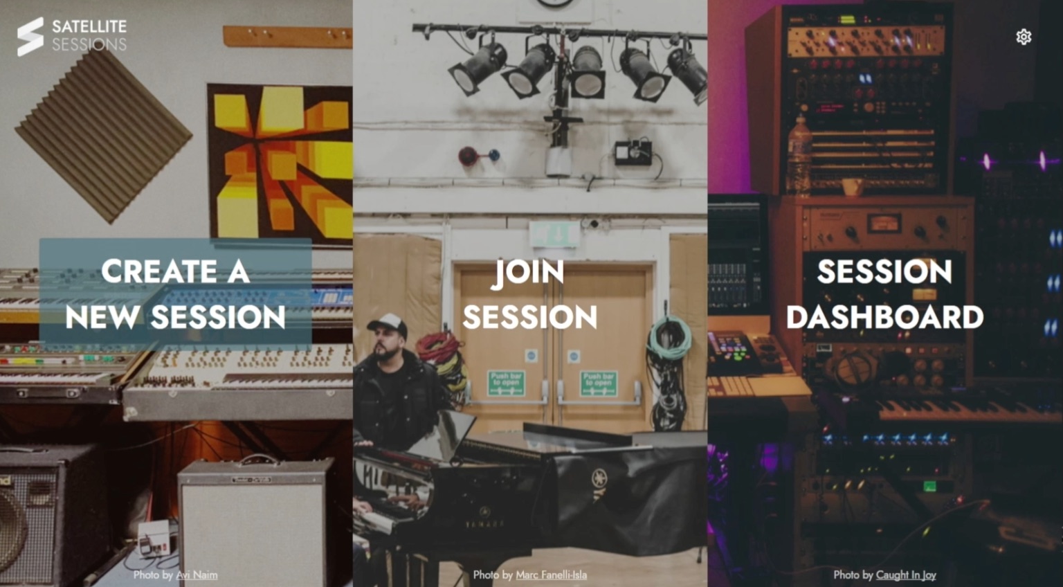Satellite_Sessions Menu