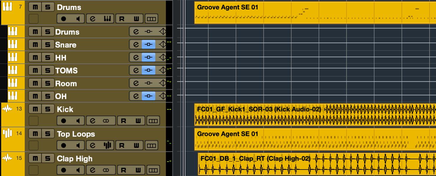 drums track