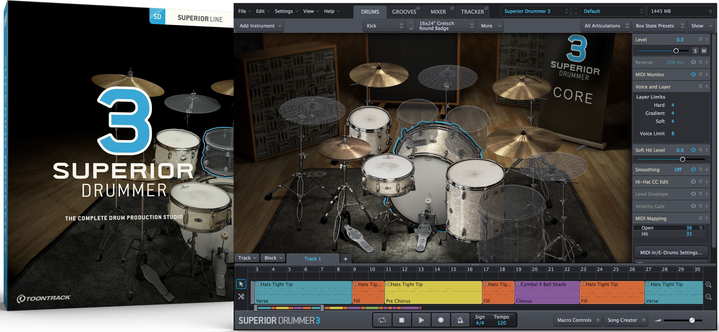 SUPERIOR DRUMMER 3