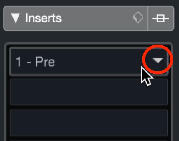 inserts select 1