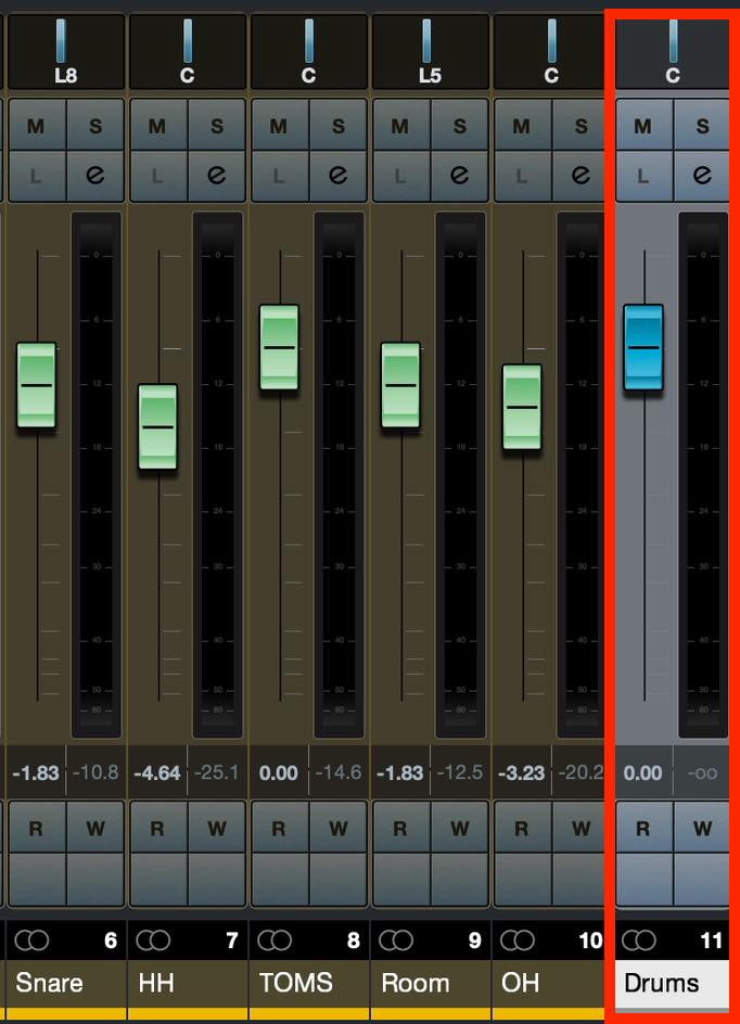 blue fader