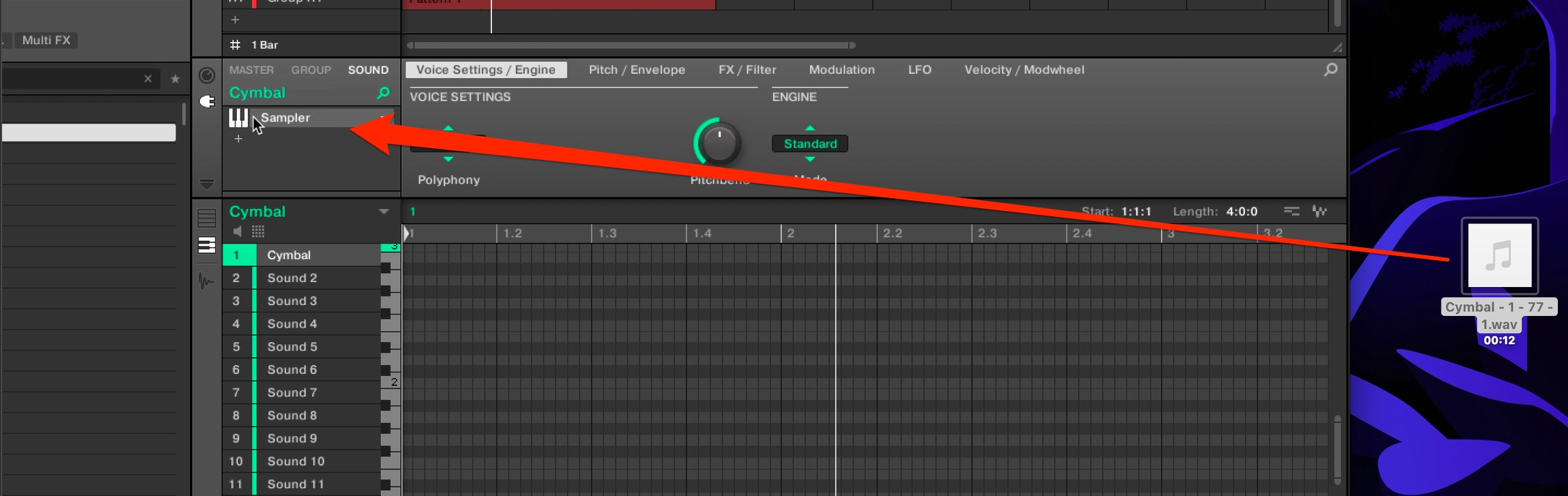 Sampler_Drag