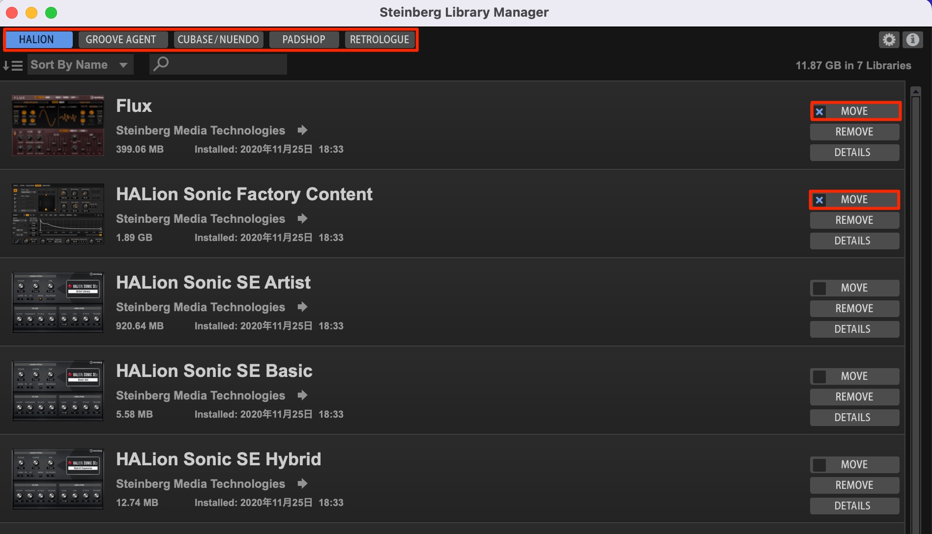 HALion Sonic Factory Content