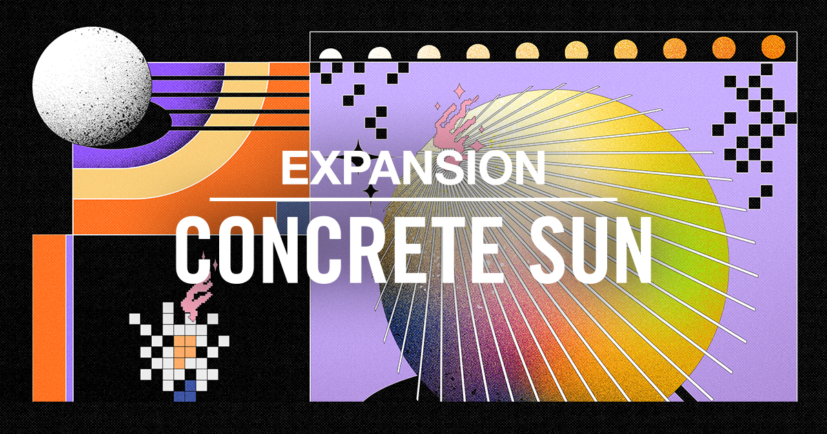 Concrete sun top