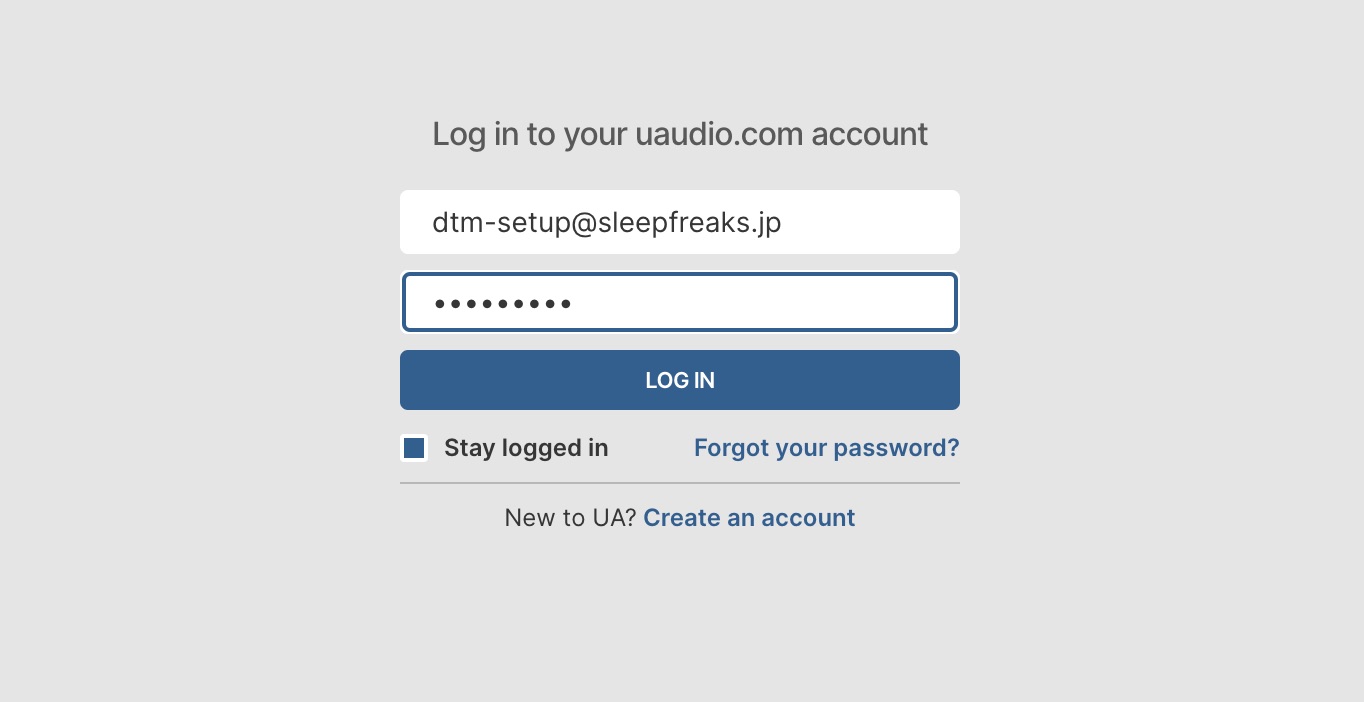 UAD Connect Login