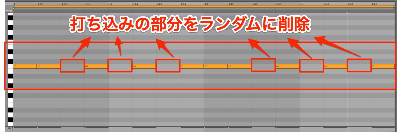 打ち込み