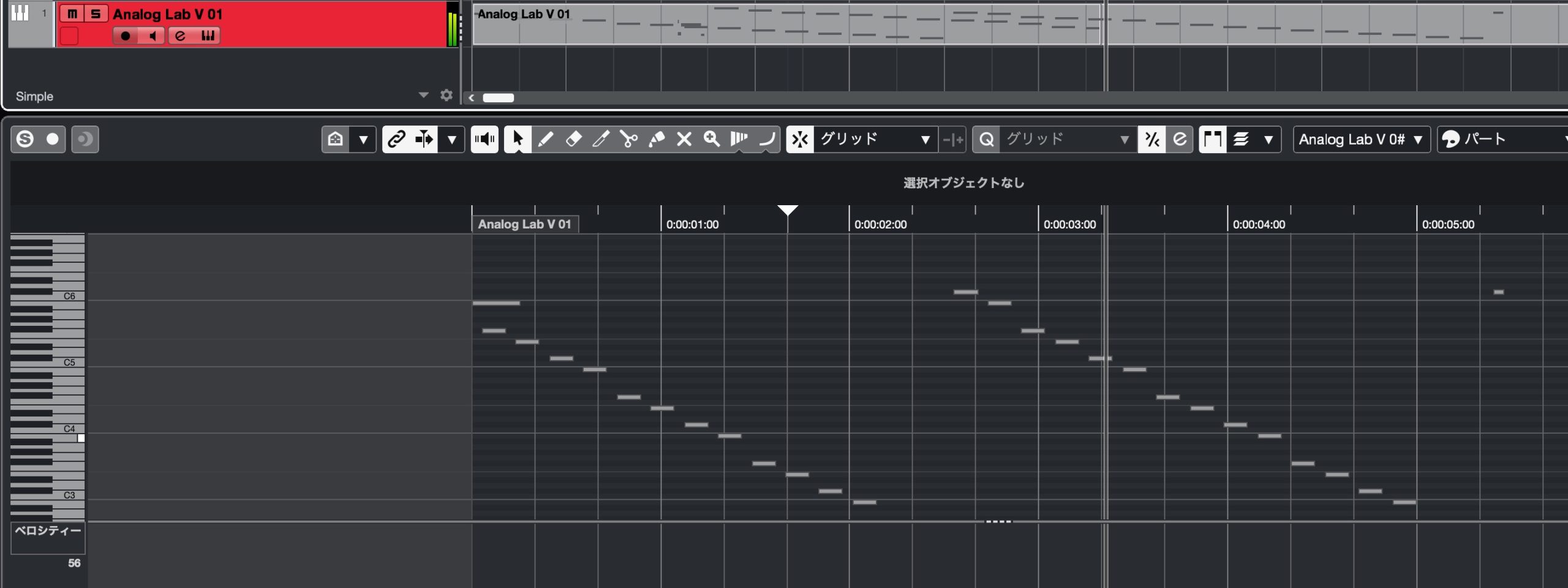 MIDIノート