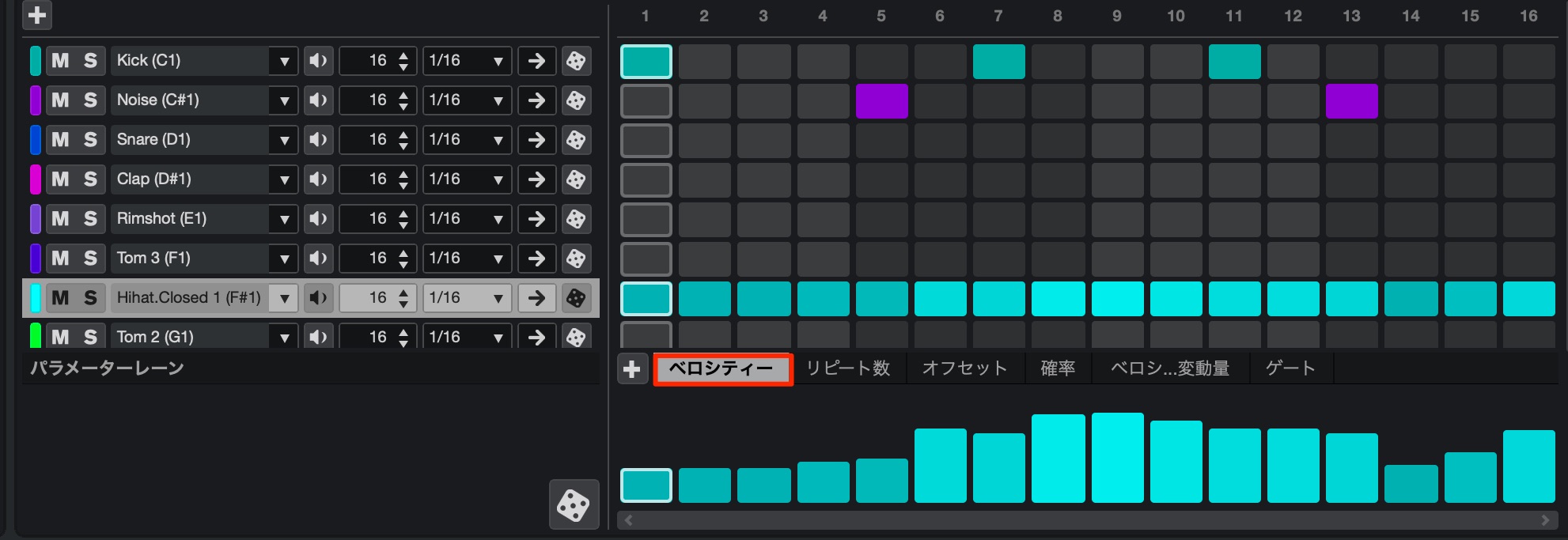 ベロシティ